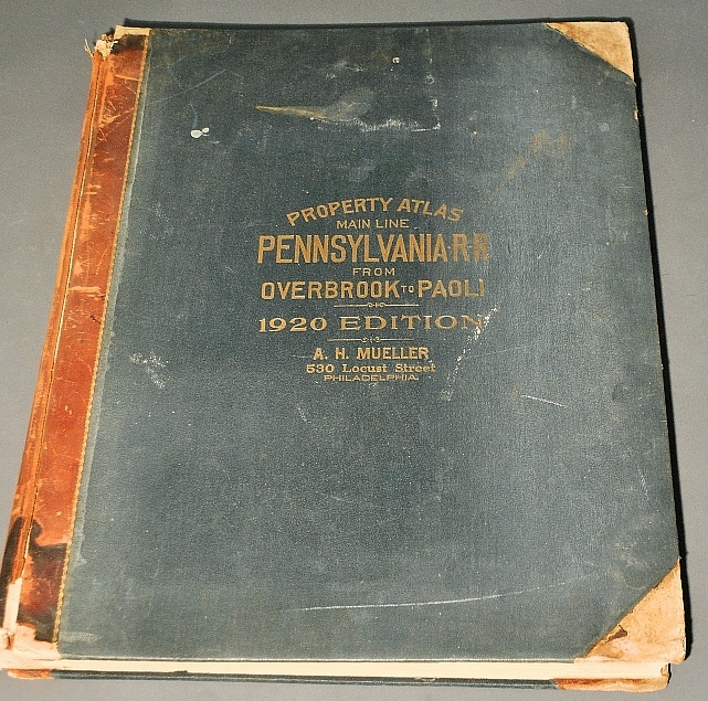 Appraisal: - Book- Atlas of Properties on the Main Line Pennsylvania