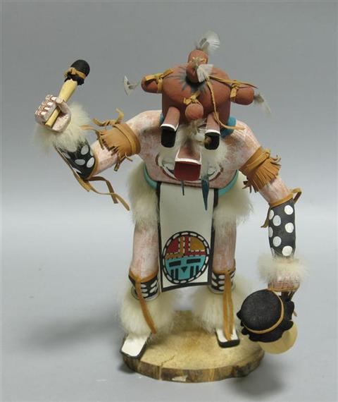 Appraisal: HOPI KACHINA DOLL Signed by Betty Largo depicting a large