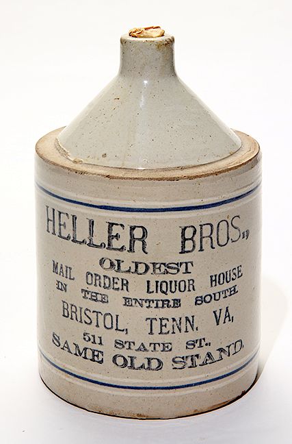 Appraisal: Heller Brothers Gallon Whiskey Jug Exclusive on Bidsquare Heller Brothers