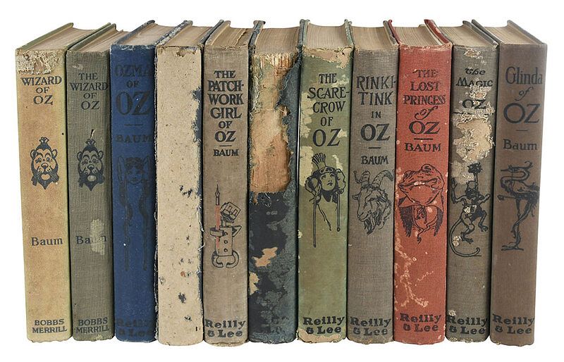 Appraisal: Oz Books by Lyman Frank Baum American - including The