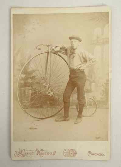 Appraisal: Cabinet Card Gormulley Jeffery American Champion '' Anton Rohde Chicago''