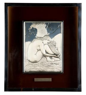 Appraisal: PIETRO ANNIGONI Italian PIETRO ANNIGONI Italian - Il Germoglio Silver