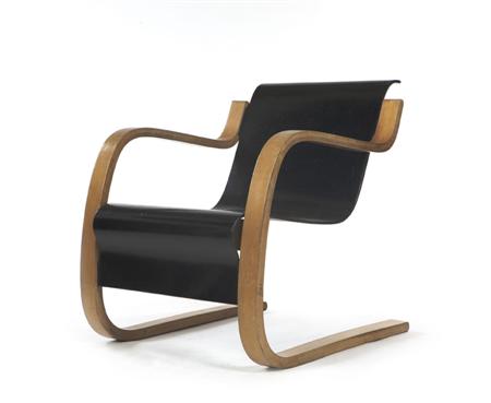 Appraisal: ALVAR AALTO FOR FINMAR LTD BENT LAMINATED BIRCH AND PLYWOOD