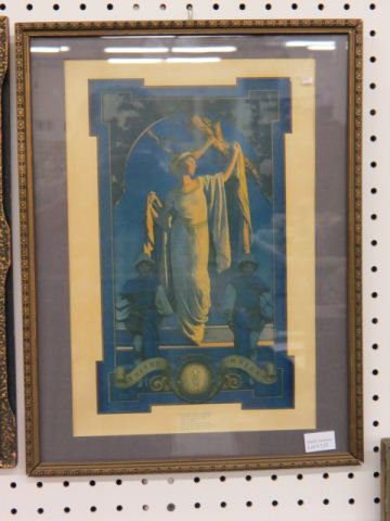 Appraisal: Maxfield Parrish print Spirit of the Night Edison Mazda woman