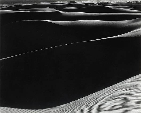 Appraisal: Edward Weston American - Dunes Oceano California Gelatin silver print