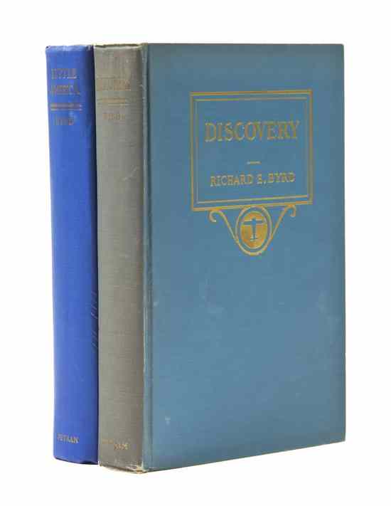 Appraisal: BYRD RICHARD Discovery New York G Putnam's Sons vo blue