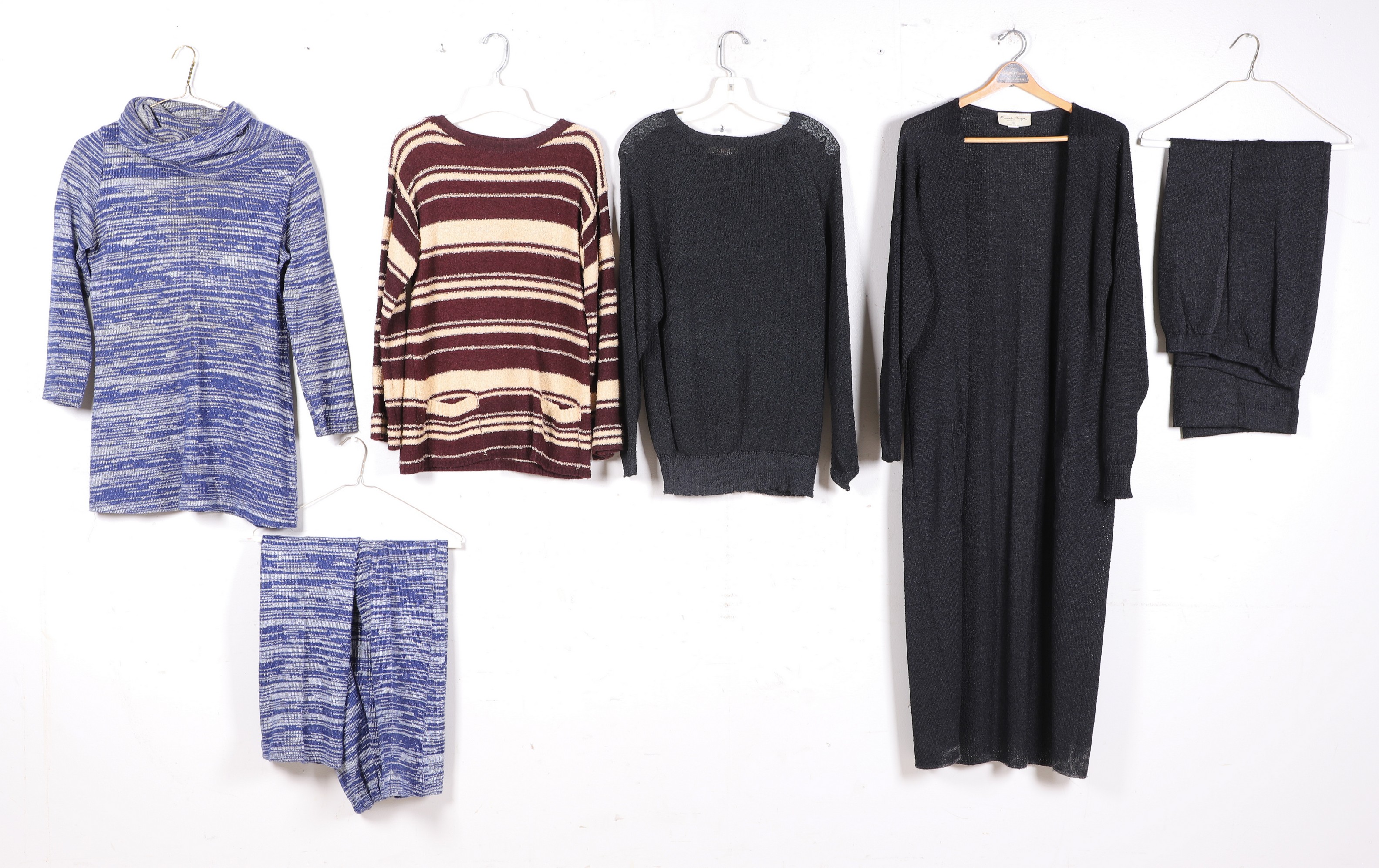 Appraisal: 's Ensemble and sweater to include Missoni style -piece knit