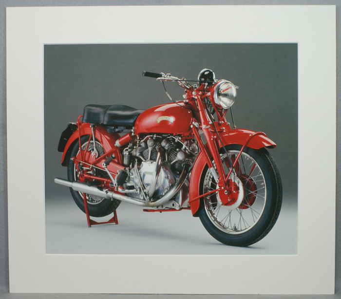 Appraisal: Vincent Vee Twin high quality giclee print on museum paper