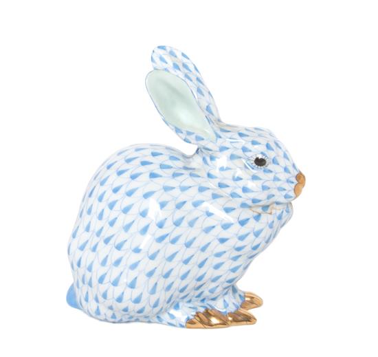 Appraisal: Sale Lot A Herend Porcelain Bunny Figurine in the blue