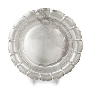 Appraisal: An American Silver Platter ozt dwt Diameter inches