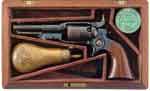 Appraisal: CASED PRESENTATION COLT MODEL SIDE HAMMER PERCUSSION REVOLVER Cal SN