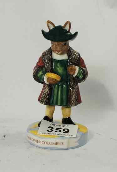 Appraisal: Royal Doulton Bunnykins Figure Christopher Columbus DB limited edition boxed