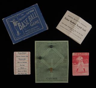 Appraisal: The National-American Baseball Game New York London and Salem Parker