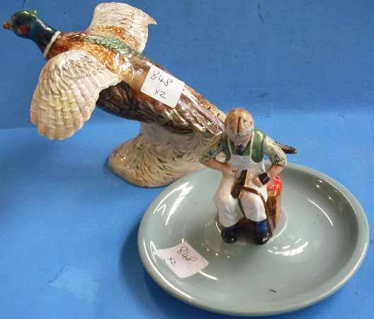 Appraisal: Beswick Pheasant and Timpsons the Shoemakers Dish