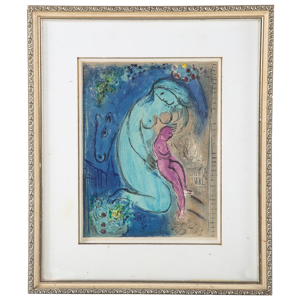 Appraisal: Marc Chagall Quai aux Fleurs Lithograph Russian-French - Lithograph in