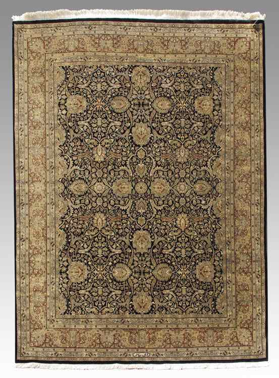 Appraisal: MODERN SINO CHINESE PERSIAN HAND KNOTTED WOOL RUG ' ''