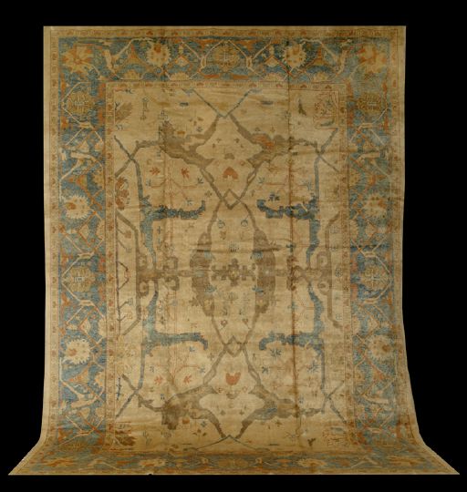 Appraisal: Angora Oushak Carpet ' x '