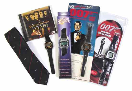 Appraisal: FLEMING IAN BOND COLLECTABLES A mixed group of James Bond-related