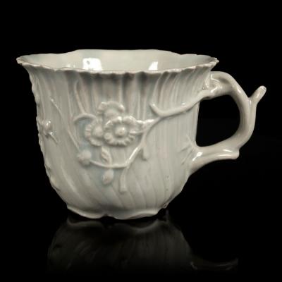 Appraisal: A Limehouse moulded cup circa - of quatre-lobed form with