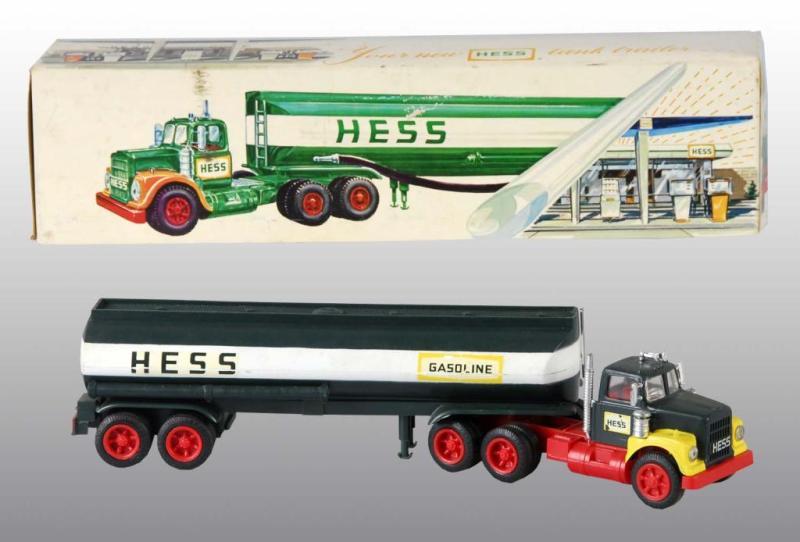 Appraisal: Plastic Hess Gasoline Truck Toy Description American Manufactured by Marx