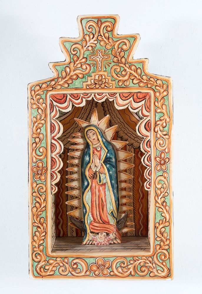 Appraisal: Franque Frank Zamora Nicho with Nuestra Se ora de Guadalupe