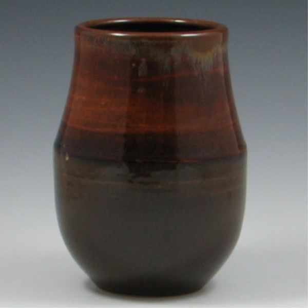 Appraisal: Seiz Pottery No Prairie School Vase marked die impressed Seiz