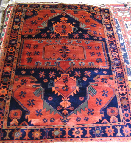 Appraisal: PERSIAN TRIBAL AREA RUG ' x '