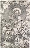 Appraisal: HEINRICH ALDEGREVER The Four Evangelists Set of engravings Each approximately