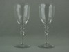 Appraisal: WINE GOBLETS - LOT OF SIX LONG STEM CRYSTAL WINE