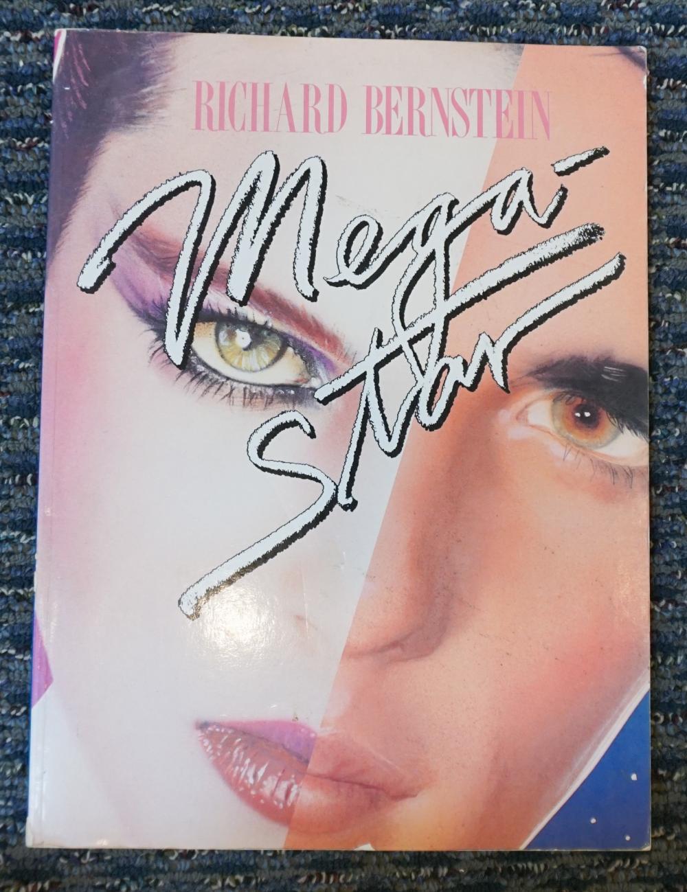 Appraisal: Richard Bernstein 'Mega Stars' Book of Interview Magazine Covers signed