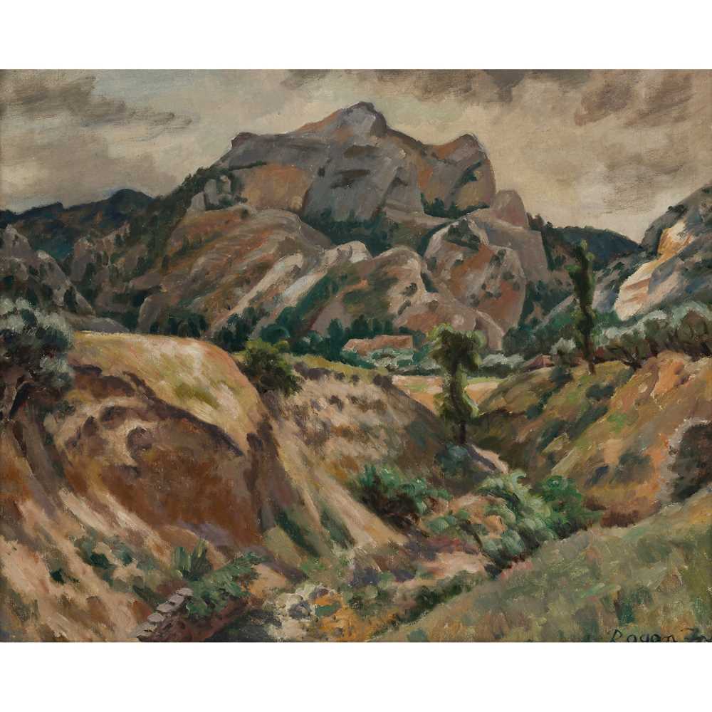 Appraisal: ROGER FRY BRITISH - THE RAVINE THE ALPILLES CIRCA -