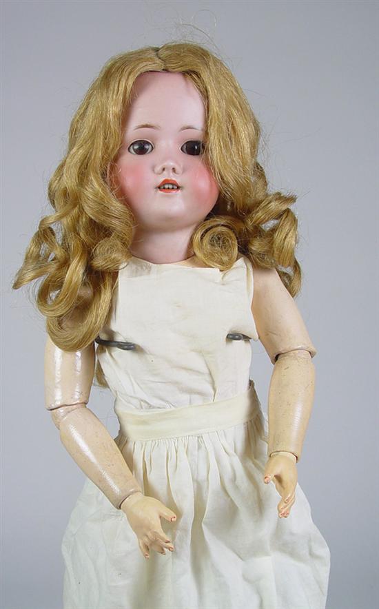 Appraisal: German CM Bergman Simon Halbig Girl Doll Girl doll by