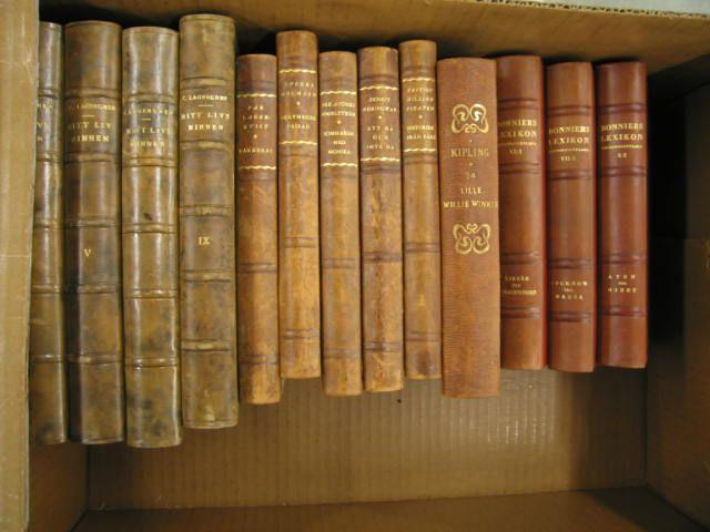 Appraisal: Leather Bound Books German