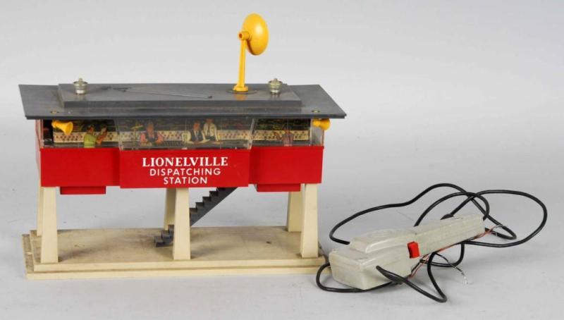 Appraisal: Lionel No Sound Dispatching Station Description American Post-war Includes microphone