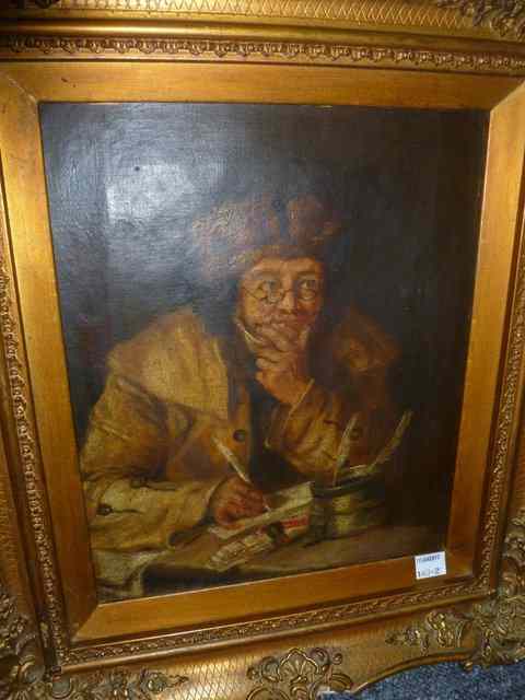 Appraisal: FLEMISH SCHOOLPortrait of an old man unsigned oil on board