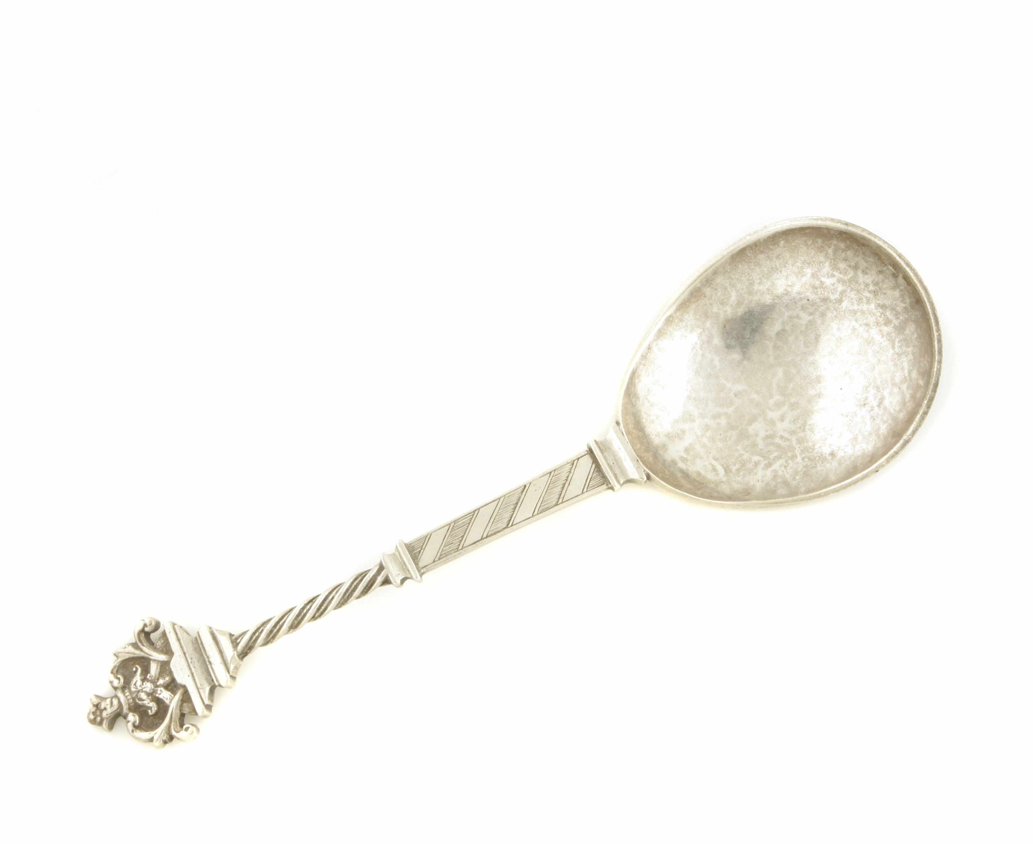 Appraisal: A Dutch silver spoon Probably Dordrect th centuryMarked ''SE'' with