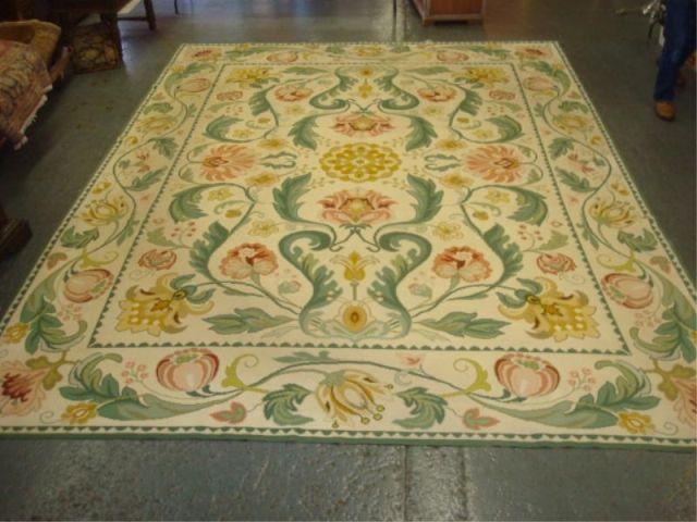 Appraisal: Floral Decorated Carpet by Stark From a Greenwich CT home