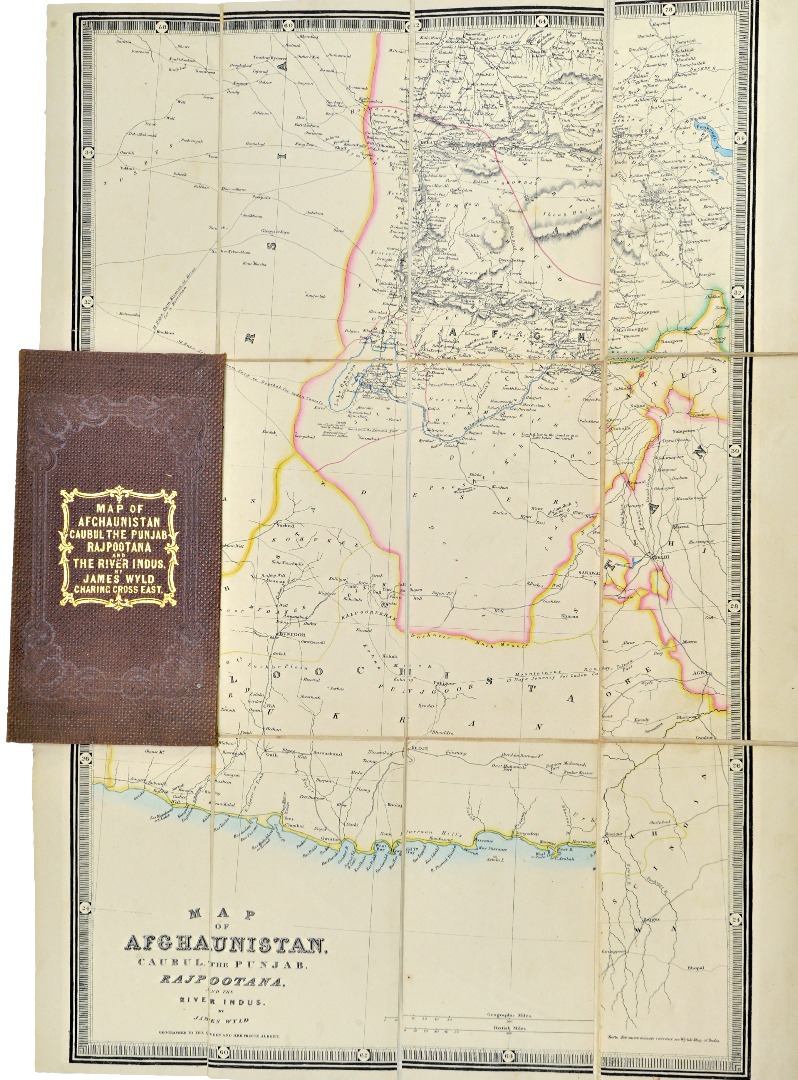 Appraisal: James WYLD - Map of Afghaunistan Cabul the Punjab Rajpootana