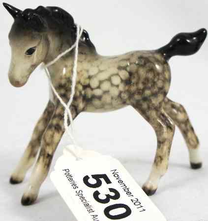 Appraisal: Beswick Foal in Rocking Horse Grey Gloss ears restored