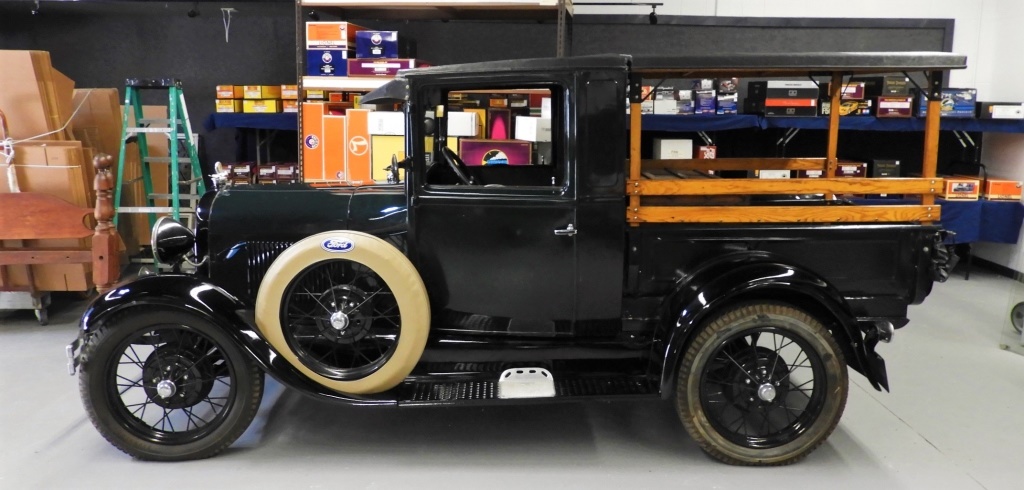 Appraisal: FORD MODEL A STANDARD CLOSED CAB PICK TRUCK Michigan Two