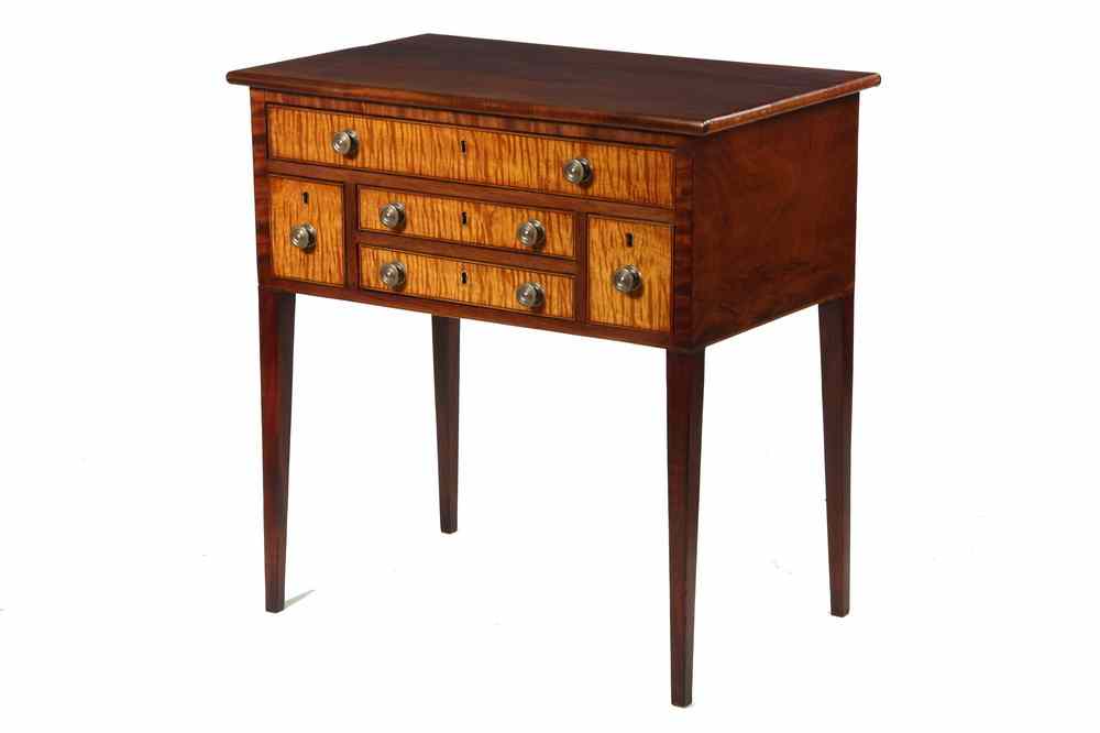 Appraisal: SERVER - Late th early th c diminutive Hepplewhite mahogany