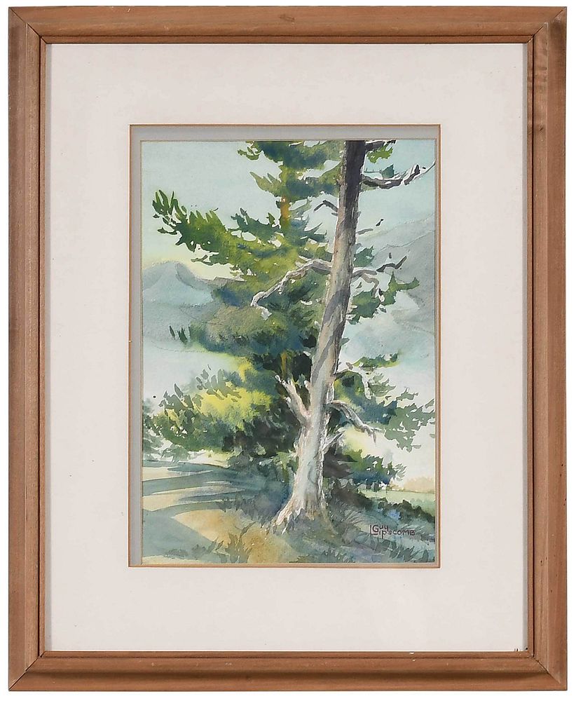 Appraisal: Guy Lipscomb South Carolina - Mountain Pines signed lower right