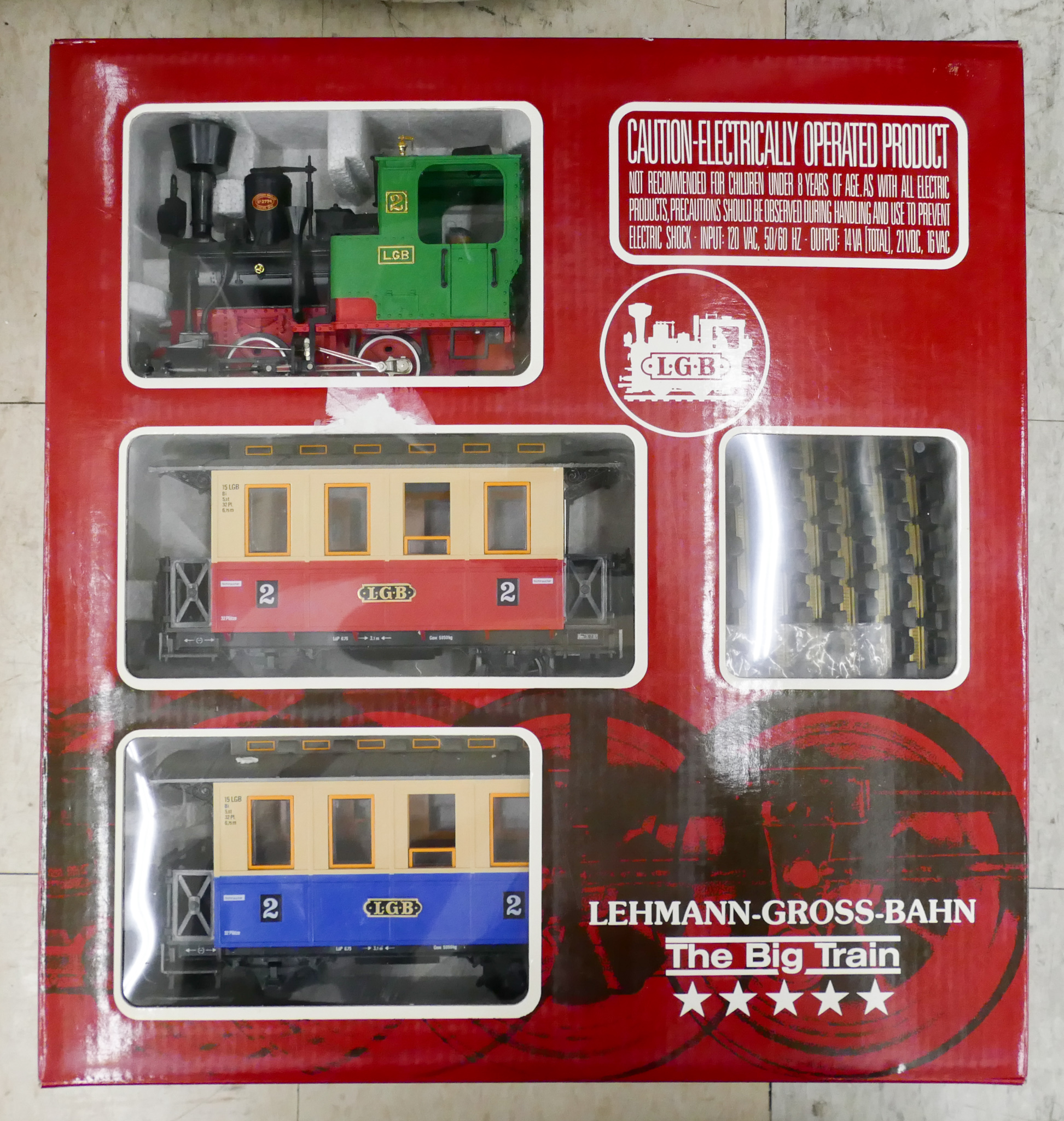 Appraisal: Lehmann LGB ''The Big Train'' US Set in Box with