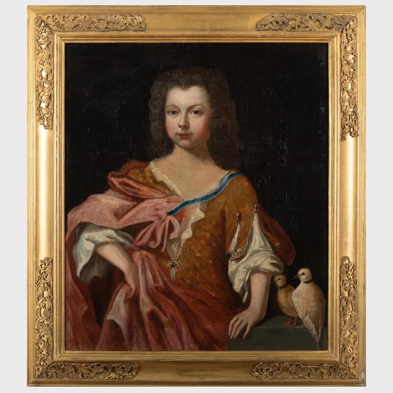 Appraisal: Attributed to Ludwig Galli active c Portrait Richard Jones Age