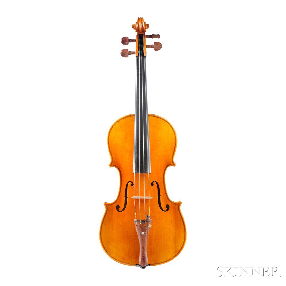 Appraisal: Modern Italian Violin Claudio Fertitta Cremona labeled CLAUDIO FERTITTA CREMONA