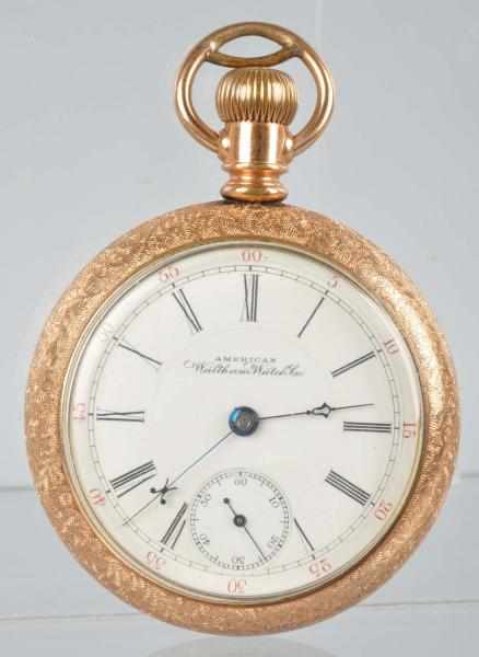 Appraisal: Waltham Hand Crank Pocket Watch Description Working size jewels dated