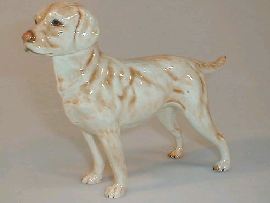 Appraisal: A Goebel labrador model CH high