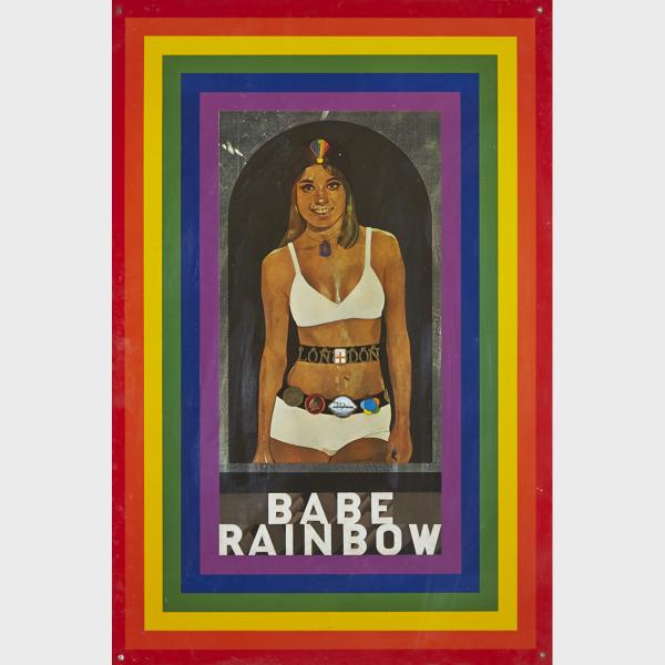 Appraisal: Peter Blake - BABE RAINBOW TATE GALLERY British Colour silkscreen