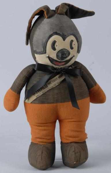 Appraisal: Oswald The Lucky Rabbit Stuffed Character Doll Description Marked Oswald