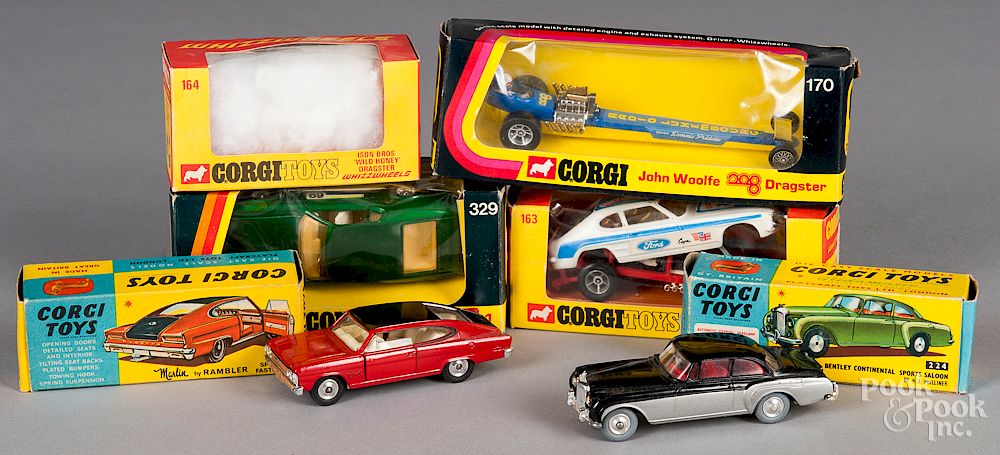 Appraisal: Five Corgi die cast vehicles Five Corgi die cast vehicles